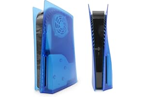 MatoSan® Zubehör für PS5 Faceplate für Disc Edition | PS5 Cover Schwarz PS5 Zubehör für PS5 Cover | PS5 Skin | PS5 Plate, PS5 Seitenplatten Verkleidung PS5 Zubehör PS5 Case