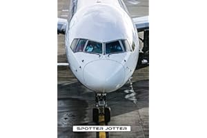 Spotter jotter notebook: Handy notepad for keeping records, events, numbers, aircraft details