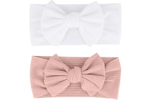 WEIESCIE Baby Mädchen Nylon Stirnbänder Neugeborene Kleinkinder Haarbänder und Bögen Kinder Haarschmuck