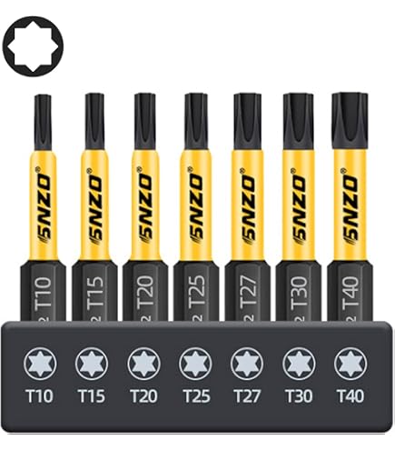 Protorq Tamper Proof Security Bit Set IPR Sizes Protorq Torx Plus IPR ...