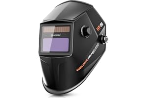 HITBOX Welding surface Automatic shading Solar-powered rechargeable Battery-powered Shading level 4/5-9/9-13 Clear field of vision Welding helmet Semi-automatic welding Arc welding For tig welding, et