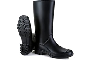 Foinledr Stivali Gomma Donna, Antiscivolo Da Pioggia Giardinaggio Scarpe