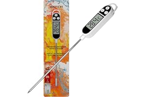 1 x cyfrowy termometr kuchenny BMUT KT do pieczenia, BBQ, mięsa, herbaty, wody (-50°C do +300°C)