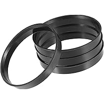 Anelli Centratori Cerchi Auto 72.6mm A 60.1mm - Set Di 4 In Plastica Nero Per Eliminare Vibrazioni - Foto 9