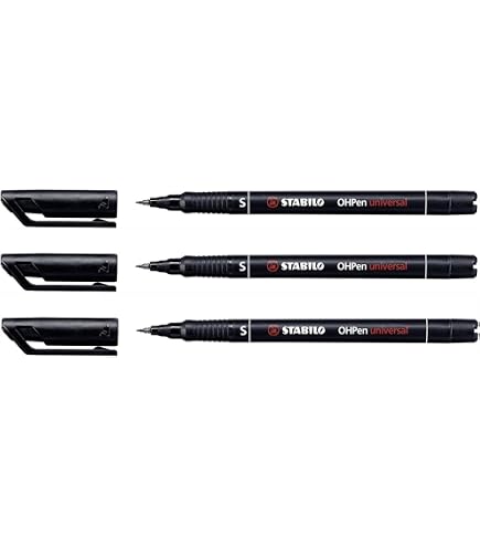 STABILO Dr!ver F - Stylo Feutre Pointe Fine 0,4mm - Noir - Écoresponsable