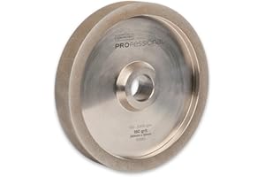Axminster Evolution Series CBN Wheel 200 x 32mm - 180Grit Cubic Boron Nitride (CBN) Ceramic Wheel for Bench Grinder