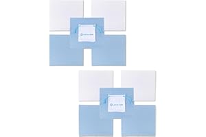 Lens-Aid Set 10 paños Microfibra (18×16 cm) con Bolsas – Gamuza limpiadora para cámara, Pantalla, portátil, Smartphone y Gafas – Paños Suaves y Lavables para ópticas