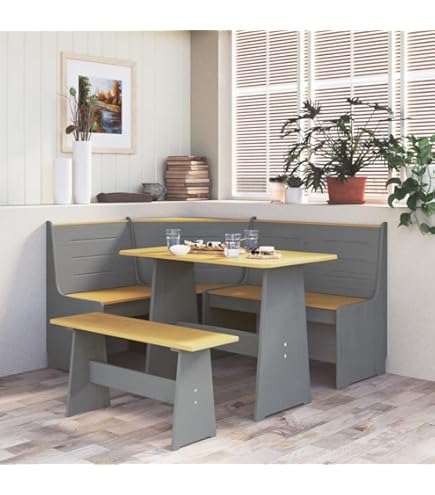 Kiefer Massivholz Bank 125cm - Eckbank Küche Esszimmer Lackiert NEU