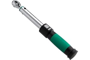 Klucz dynamometryczny rowerowy 1/4 cala 3-25Nm Seria ENSURE firmy WIESEMANN 1893 I Klucz dynamometryczny z podwójną podziałką i prawostronnym zaciskiem I Wykonany z chromowanej stali Q-30 I W