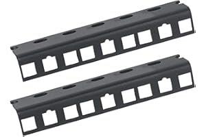 HMF 66803-02 Guida rack per armadio server | 2 pezzi | 10 pollici | 3 U | Nero