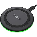 Yootech Wireless Charger, Qi-Certified 10W Max Fast Wireless Charging Pad Compatible with iPhone 12/12 Mini/12 Pro Max/SE 202