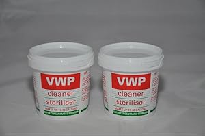 2 x VWP Cleaner / Steriliser for Home Brew Beer Wine or Cider Making