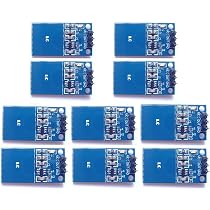 Lot De 10 Modules Capteurs Tactiles Capacitifs TTP223B - Alimentation 2~5.5V - Sortie Numérique - Pour Arduino, Raspberry Pi, Projets électroniques