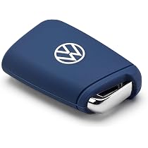 TROIKA Portachiavi POCKET CLICK Con Tasca Porta Monete E Mascherina - Licenza Ufficiale VW, Pelle Nera