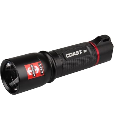 Lampe Torche LED Coast HP7 XDL – 240 Lumens, Longue Portée, Neuve Sous Blister