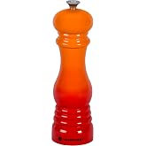 Le Creuset 96002000090000 Salt Mill, ABS Plastic, 6 x 6 x 20.8 cm, Ceramic Mechanism, Volcanic