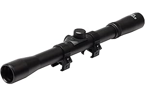 ASG Strike Systems Lunette de visée 4x20 11mm Adulte Unisexe, Noir, Taille Unique