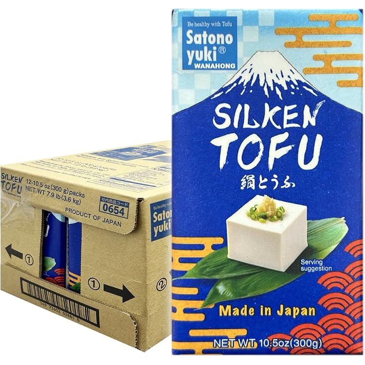 Tofu Clearspring - Confezione Da 12 Pezzi Da 300g Ciascuno, Tofu Di Soia Biologico, Alimento Vegan E Vegetariano