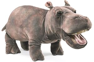 Folkmanis Puppet Hippo 3165 Hand Puppet Hippo