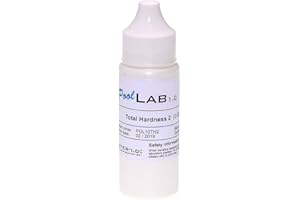 POWERHAUS24 PoolLAB Réactif liquide pour déterminer la dureté totale pour testeur d'eau de piscine électronique Total Hardness II