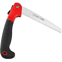 GARTOL Tragbare Klapphandsäge Professionelle Klappsäge mit 7,5-Zoll-Hochleistungsklingen Rasiermesser Zahnbürste Scharfe…