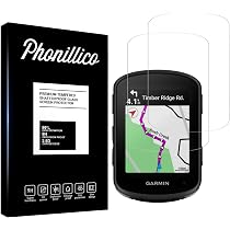 Verre Trempé Pour Garmin Edge 540/840 – 3 Pièces – Protection Écran 9H Anti-Rayures – Installation Facile