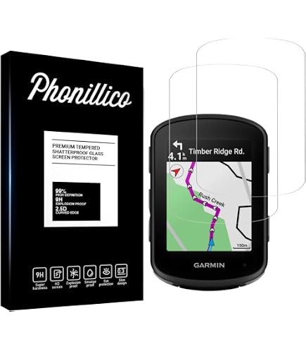 Protection écran Verre Trempé Brotect AirGlass Pour Garmin Edge 1000 - 9H Anti-rayures, Ultra-fin Et Transparent - 11