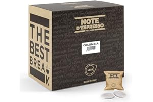 Note d'Espresso - Café Colombia - Cápsulas de Papel 44 mm, 150 bolsitas