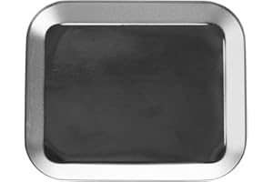 ULTECHNOVO Magnetic Screw Tray Square Magnetic Parts Holder for Nuts Bolts Screws and Small Tools 4.17 X 3.39 Inch Tray for Workbench Organisation