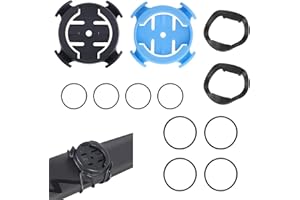 FINALCOOL 2 Set Supporto per Computer da Bici GPS Attacco Manubrio Universale, Supporto Edge Supporto per Manubrio Compatibile con Edge 130/200/500/510/520/530/800/1000 e altri (Adatta a Diametri 22-40mm)