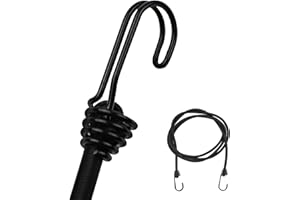 DRERIO Sznurki bungee z haczykami (2 m x 8 mm)