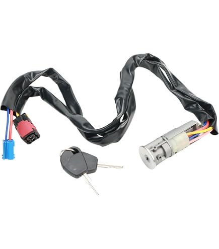 Kit Antivol De Direction Complet Pour Berlingo I & Partner I Phase 2 (2002-2008) - 5 Barillets, Bouchon Carburant, 2 Clés