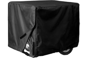 Porch Shield wasserdichte Universal-Generatorabdeckung, 96,5 x 71,1 x 76,2 cm, für die meisten Generatoren 5500-15000 Watt, Schwarz