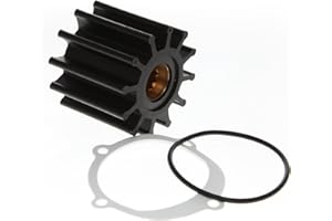 REPLACEMENTKITS.COM Water Pump Impeller Kit Replaces 09-812B-1 Johnson F6B-9 102480501