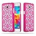 Produktbild Cadorabo Hülle für Samsung Galaxy Grand Prime - Hülle in PINK – Hardcase Handyhülle im Mandala Design - Schutzhülle Bumper Back Case Cover