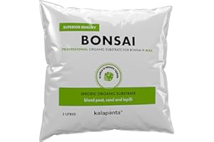 Kalapanta - Ziemia doniczkowa do Bonsai. Mieszanka torfu blond, piasku i lapilli. Profesjonalna jakość. Organiczne 2 litry.