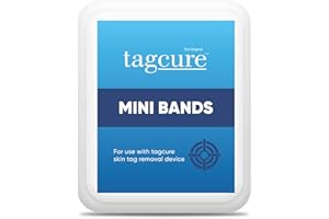 Tagcure Mini Bands Refill Pack – 10 Replacement Bands for Skin Tag Removal Device - Bands Only (0.5cm or Less)