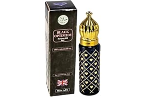 SAPPHIRE'S CHOICE Sapphire’s Choice - Black Optimum Women Perfume oil 8ml | Vanilla and Jasmine Fragrance | Black Optimum Perfume oil for Women Made in UK