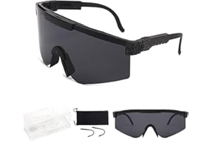 NEOVSUNY Rave Lunettes de soleil de vélo Lunettes de soleil polarisées UV400 pour activités de plein air comme le cyclisme, la course à pied, le ski