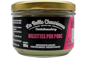 LA BELLE CHAURIENNE Pure PORC Pork RILLETTES 180G