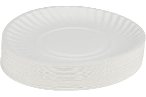 Falcon Paper Plates, 7 inch, 100s, White