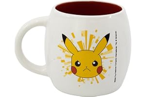 STOR Taza Globe de cerámica de 380 ml de Pokemon - Pikachu