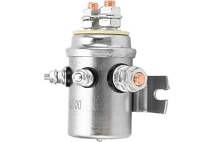 ODORKLE Relais de Treuil 600A 12V DC Étanche Bobine en Laiton Haute Puissance Compatible Badland pour VTT UTV Camion Tracteur Off Road Vehicle