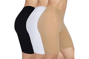 Justay Sowarm 3 Sztuk Spodenki Spódnica Kobiety Spodnie Bezpieczeństwa Spodenki Antypoślizgowe Kobiety Krótkie Legginsy Majtki Bez Szycia
