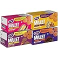 Early Foods- Chota Pack Biscuits Combo Pack - Millet Jaggery Cookies X 4 | Millet biscuits | Sugarfree Biscuits