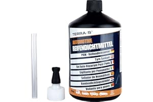 TERRA-S T16001 T16001Nachfüllpackung Reifendichtmittel für Reifenpannen für Standardset/Notfallausrüstung, 700-ml-Flasche