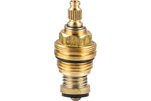 tecuro Universal Ventiloberteil 3/8 Zoll, mit Rückflussverhinderer für Armaturen und Ventile - 25438