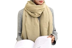 WKTRSM Bufandas Mujer Invierno Estolas Elegantes Fulares Moda Larga Grandes Suave Chales Mantón para Primavera Otoño Invierno 180cm * 120cm