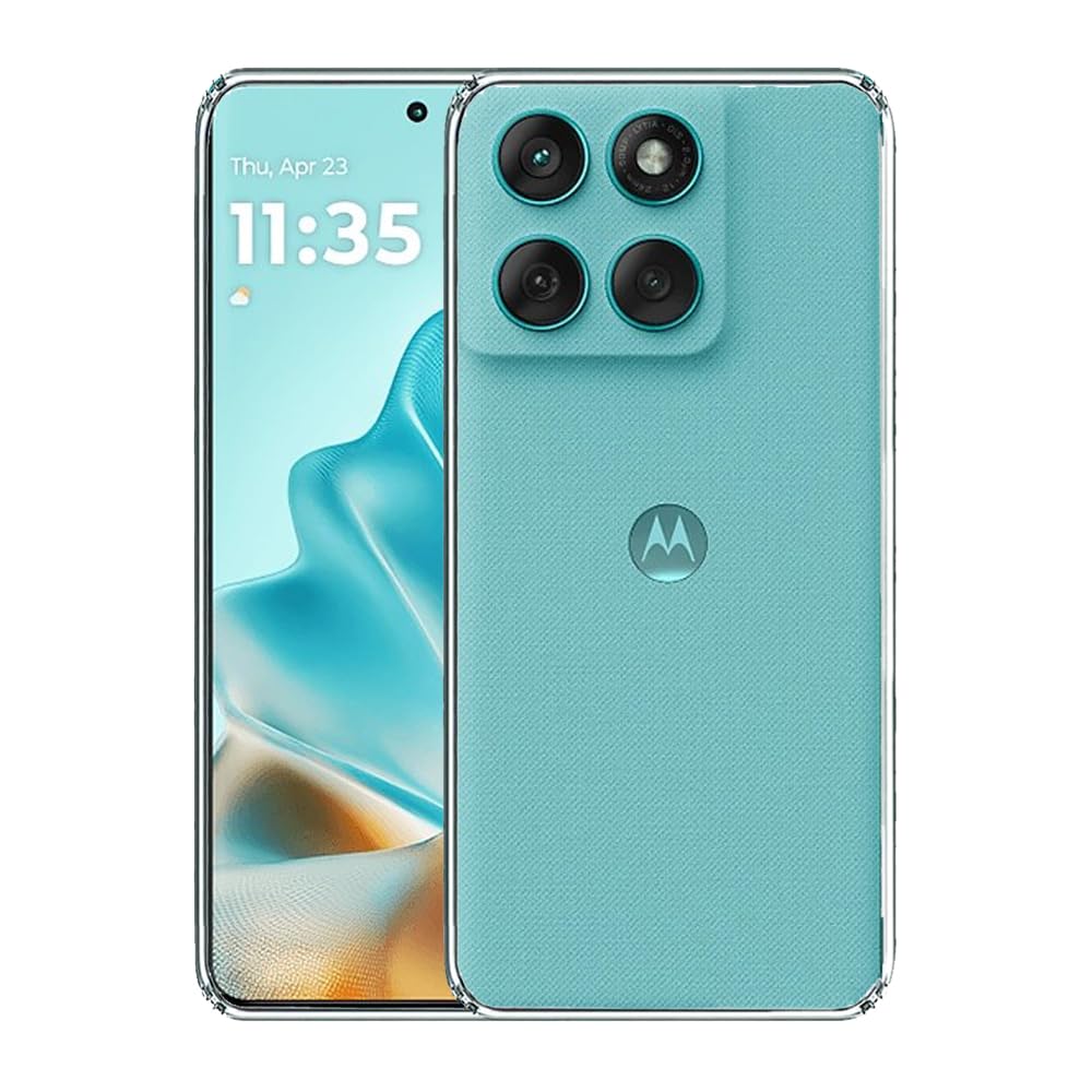 Amazon Brand - Solimo for Moto Edge 60 Fusion 5G Premium Transparent Soft Silicon Crystal Clear Back Cover [Transparent]