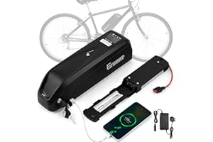 EIFDUHP 36V Ebike Battery 20AH, Electric Bike Battery Pack Lithium-ion with Charger Baseplate for 750W 500W 350W 250W 200W Bicycle Motor